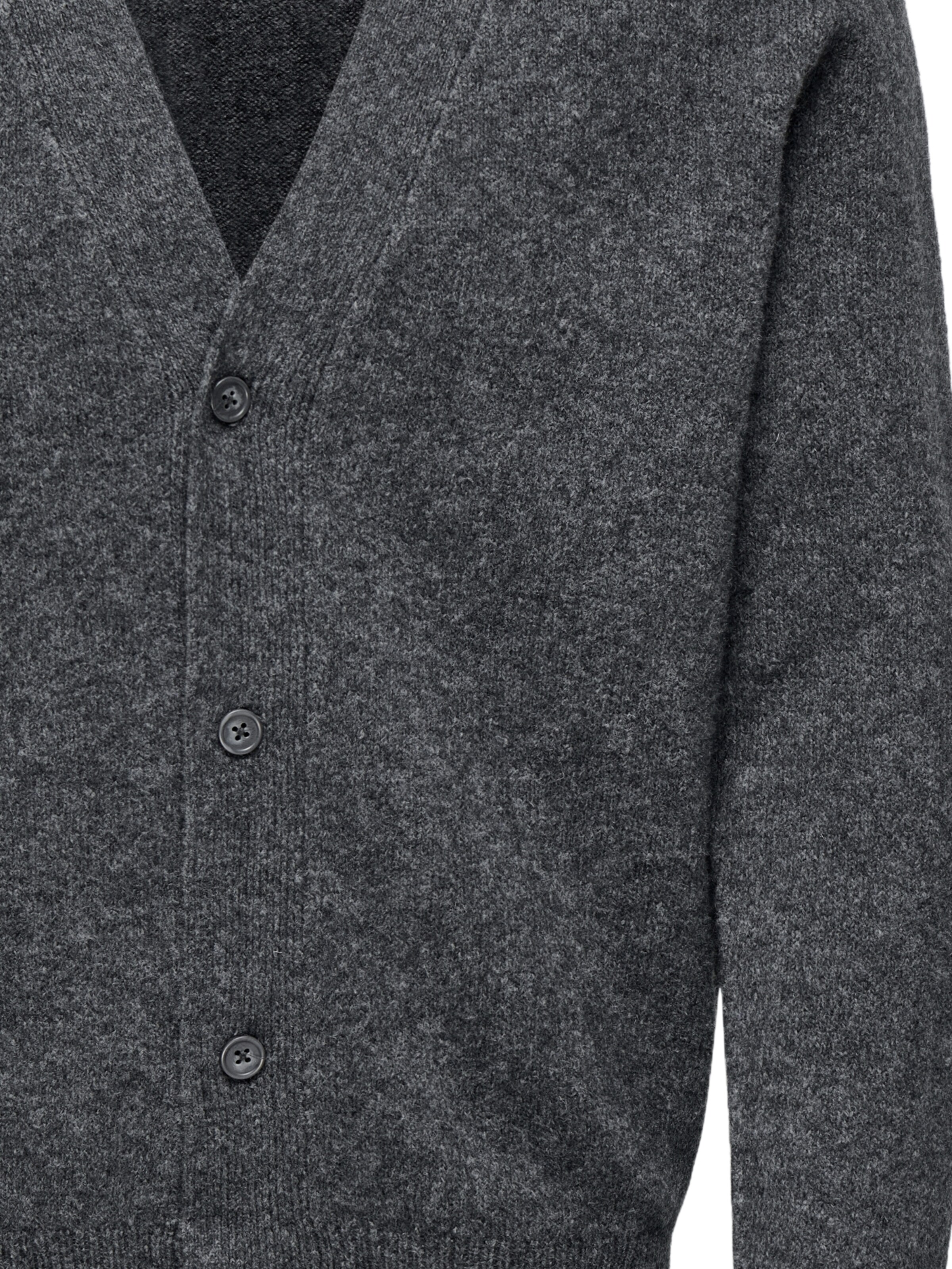 Only & Sons Knit cardigan 'ONSRay' in Grey