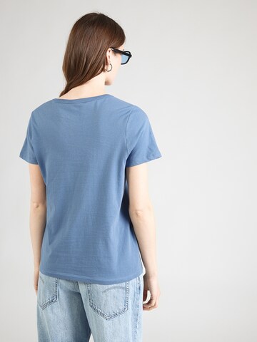 Tricou de la GAP pe albastru: spate