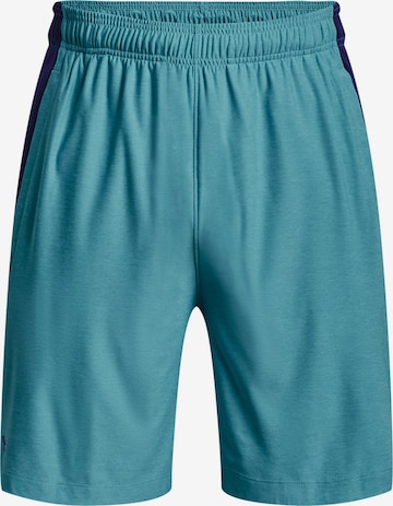 UNDER ARMOUR Regular Athletic Pants 'Tech Vent' in Blue: front