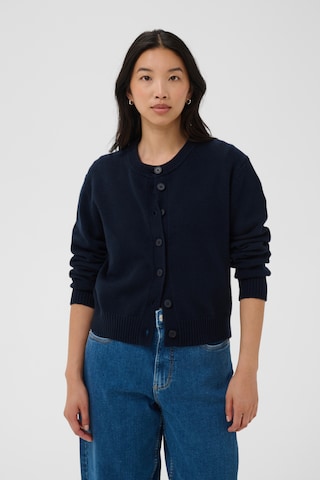 Cardigan Part Two en bleu : devant