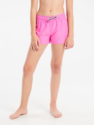 PROTEST Sportbademode 'PRTEVI JR' in Pink