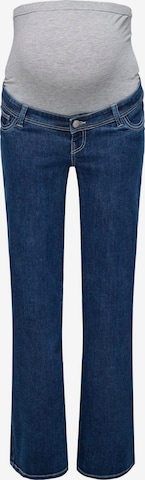 Wide Leg Jean 'OLMWauw' Only Maternity en bleu : devant