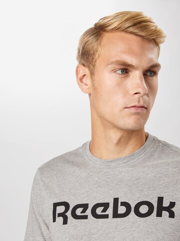 Reebok - Camisa funcionais em cinzento