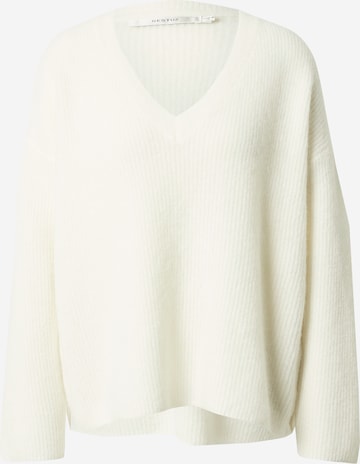 Gestuz Pullover 'Alpha' i beige: forside