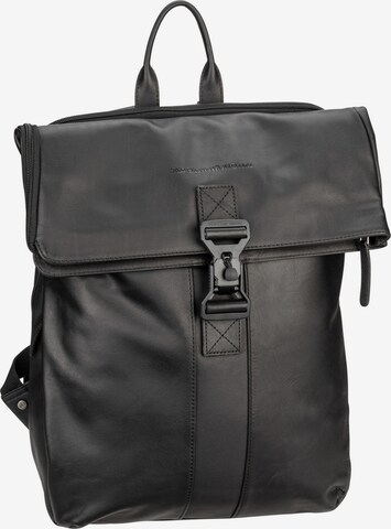 The Chesterfield Brand Backpack 'Savona' in Black: front