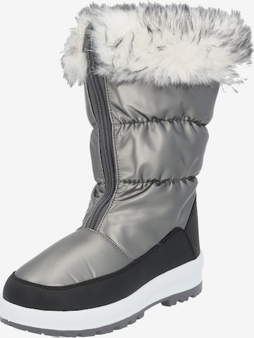 Palado - Botas de nieve 'Platea' en plata: frente