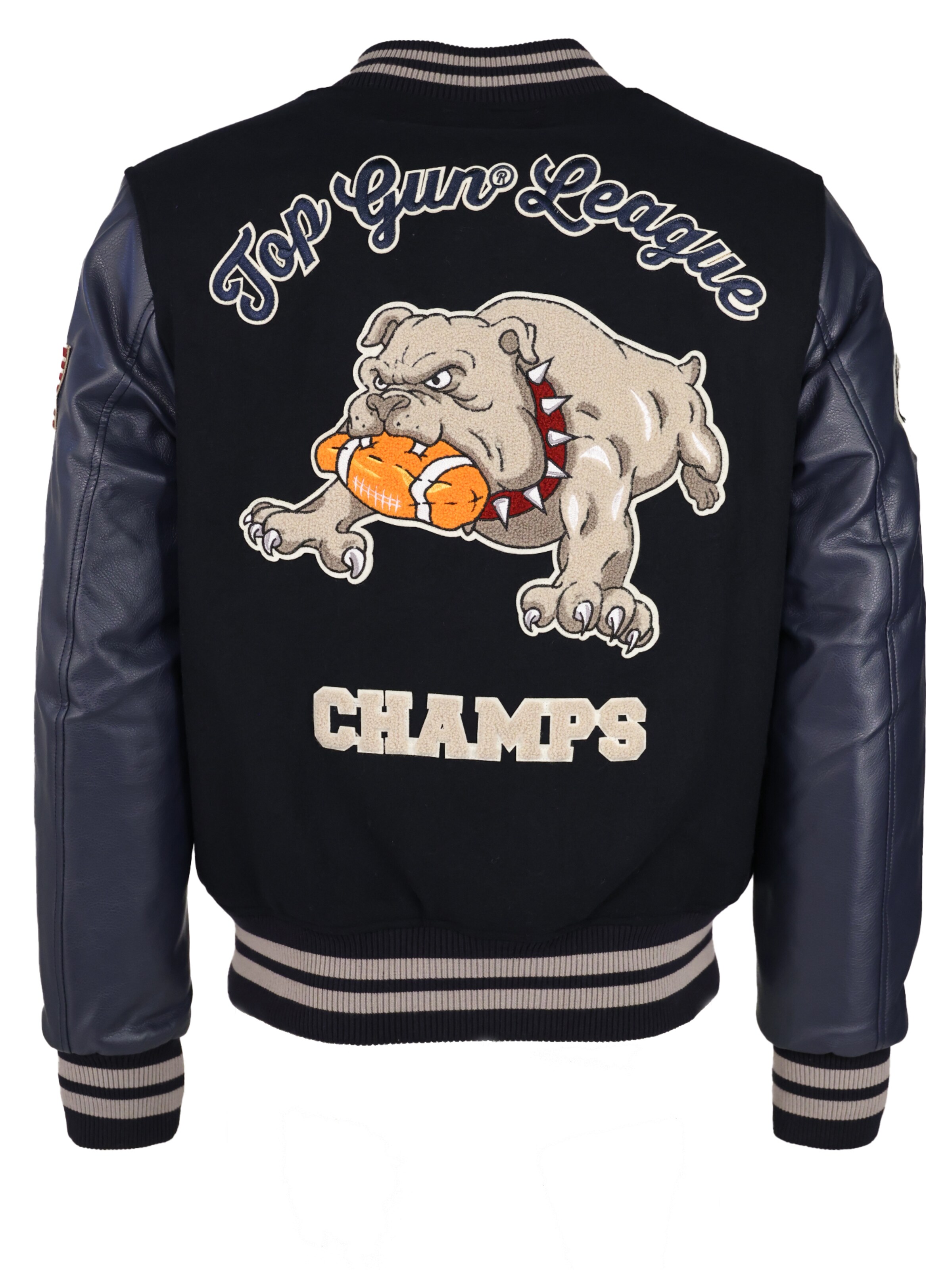 TOP GUN Tussenjas in Zwart