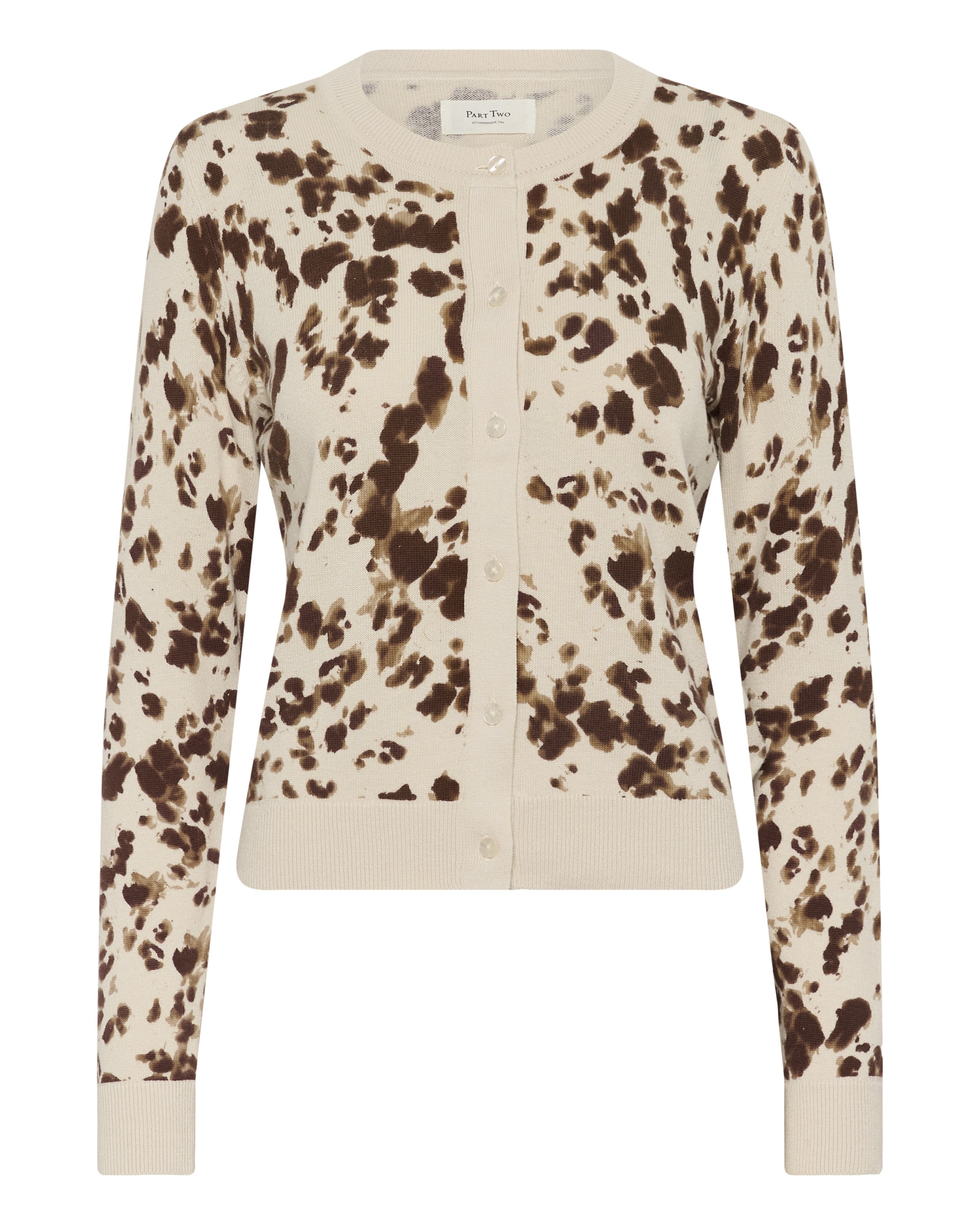 Part Two Gebreid vest 'Tanisha ' in Beige: voorkant