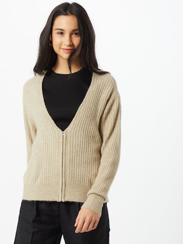 MSCH COPENHAGEN Cardigan 'Majka Zenie' in Beige: predná strana