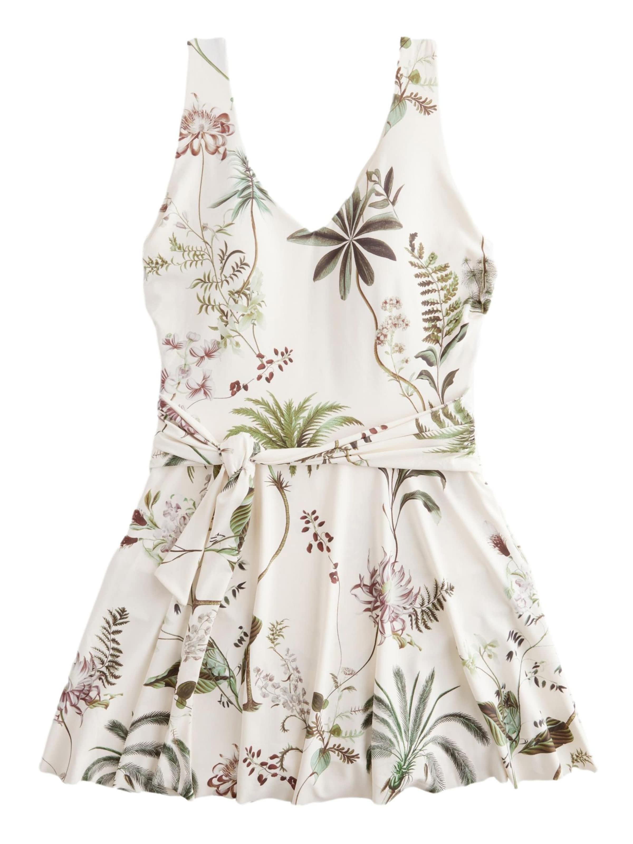 Bustier Maillot de bain Next en beige : devant