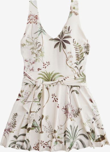 Next Haljina za kupanje u boja pijeska / smeđa / zelena / maslinasta, Pregled proizvoda