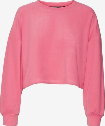 Sweat-shirt 'ILSA' VERO MODA en rose : devant