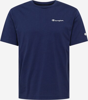 Champion Authentic Athletic Apparel T-shirt i blå: framsida