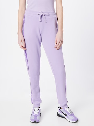 Soccx Zúžený Kalhoty – fialová: přední strana