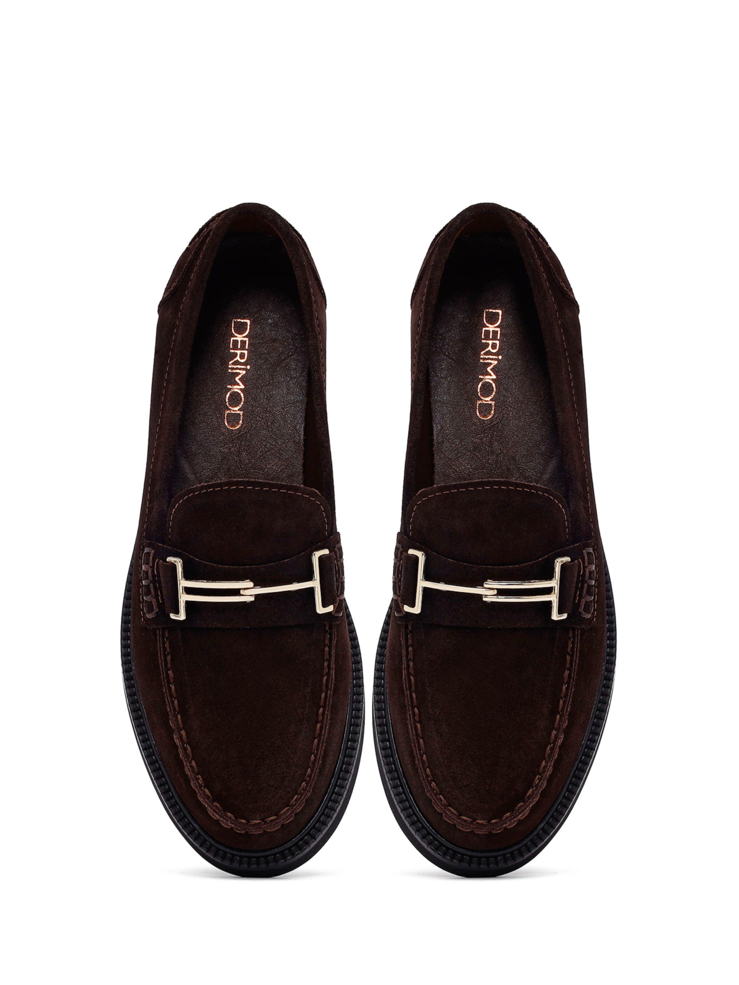 Slipper di Derimod in marrone