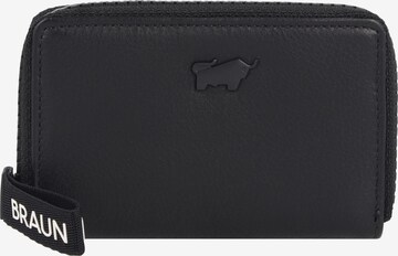 Braun Büffel Wallet 'Capri' in Black: front