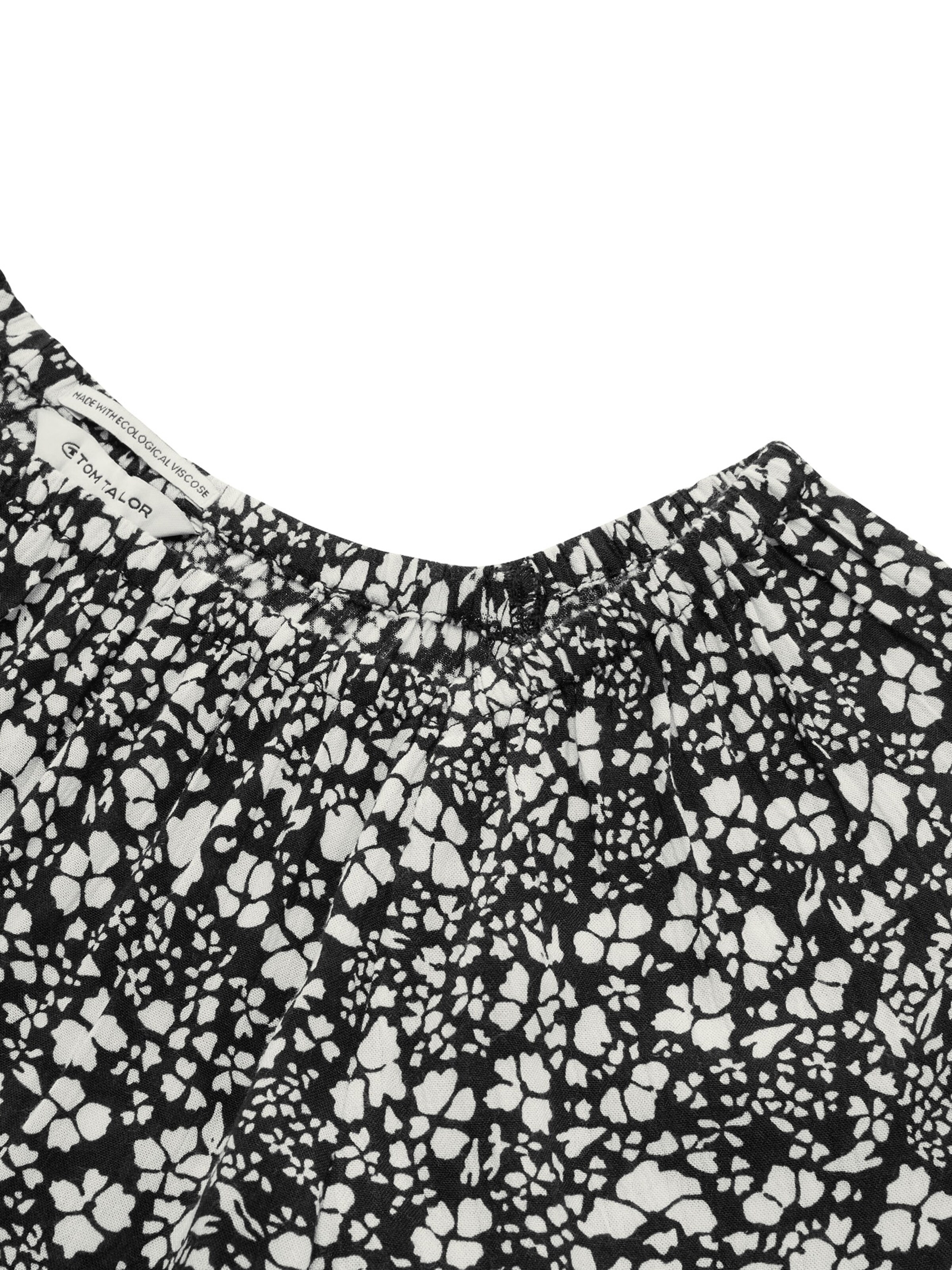 TOM TAILOR Kleid in Schwarz