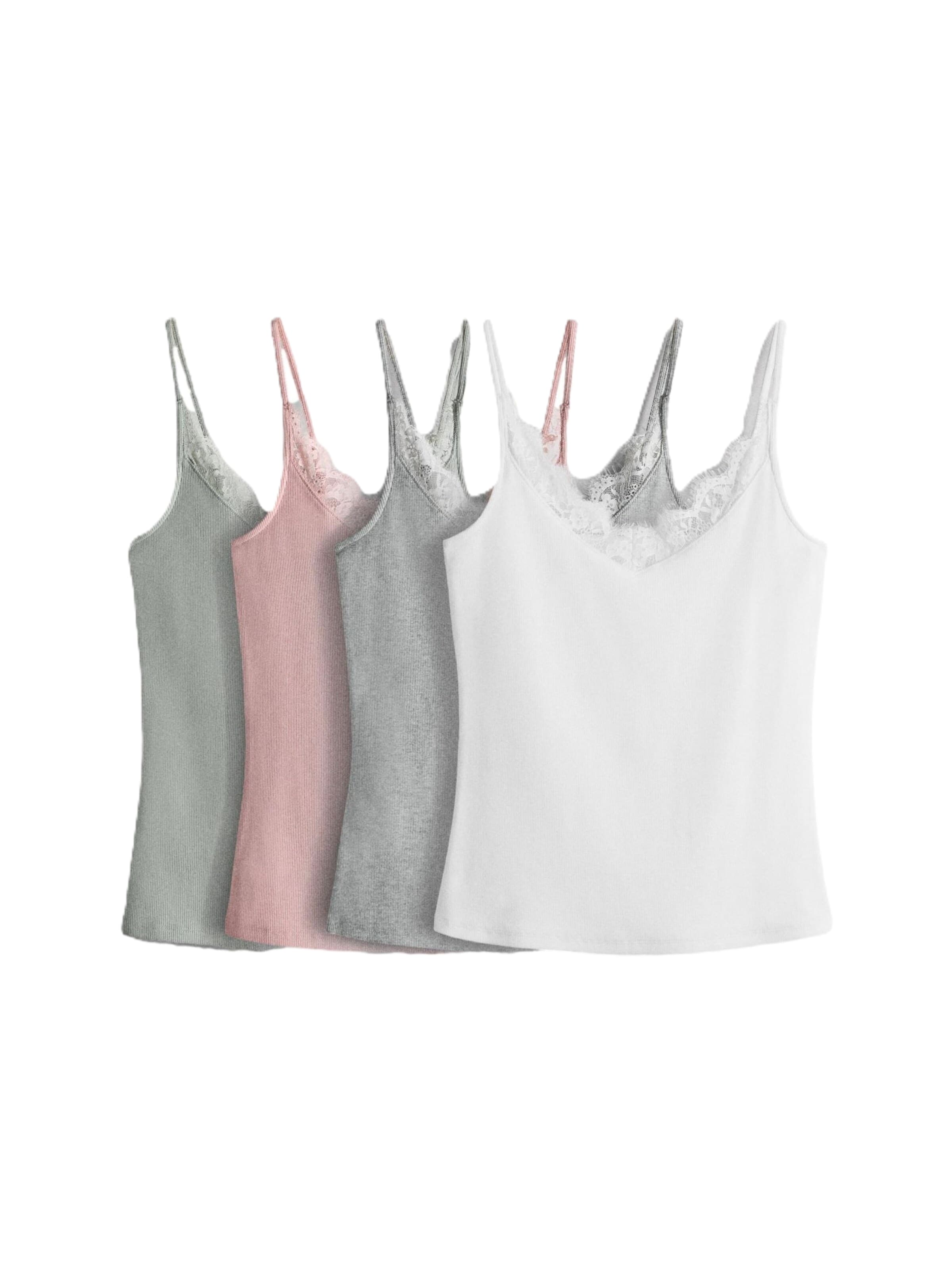 The Set Top in Grau: Vorderseite