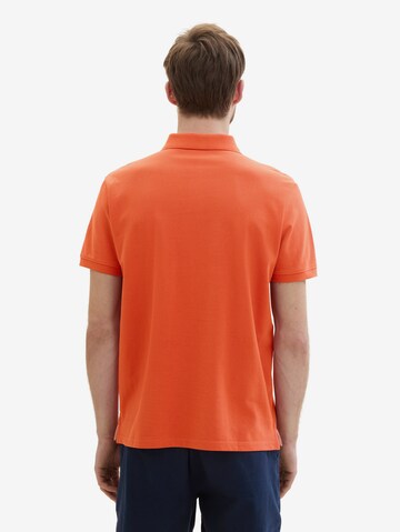 TOM TAILOR Poloshirt in Orange