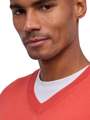 FALKE Pullover 'Pure Cotton'‌‌‌‌‌‌‌ in Rot