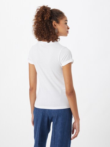 HUGO Shirt 'Slim Tee' in White