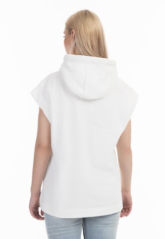 DreiMaster VintageSweater majica 'Idem' - bijela boja