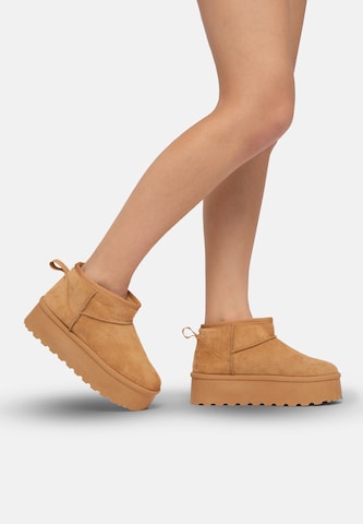 Salinyang Boots i beige