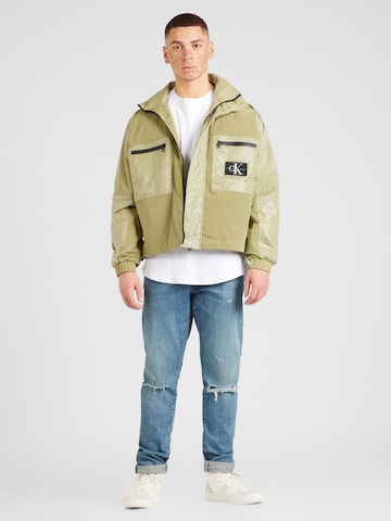 Calvin Klein Jeans Between-Season Jacket in Green