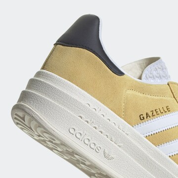 Baskets basses 'Gazelle Bold' ADIDAS ORIGINALS en jaune