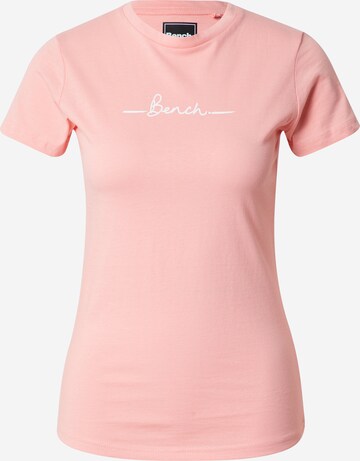 BENCH T-shirt 'Abelia' i rosa: framsida