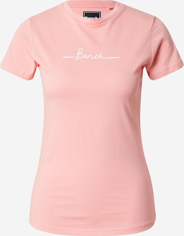 BENCH Тениска 'Abelia' в розово: отпред
