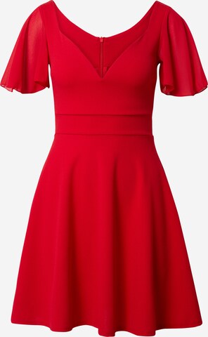 WAL G. Cocktail Dress 'KARA' in Red: front