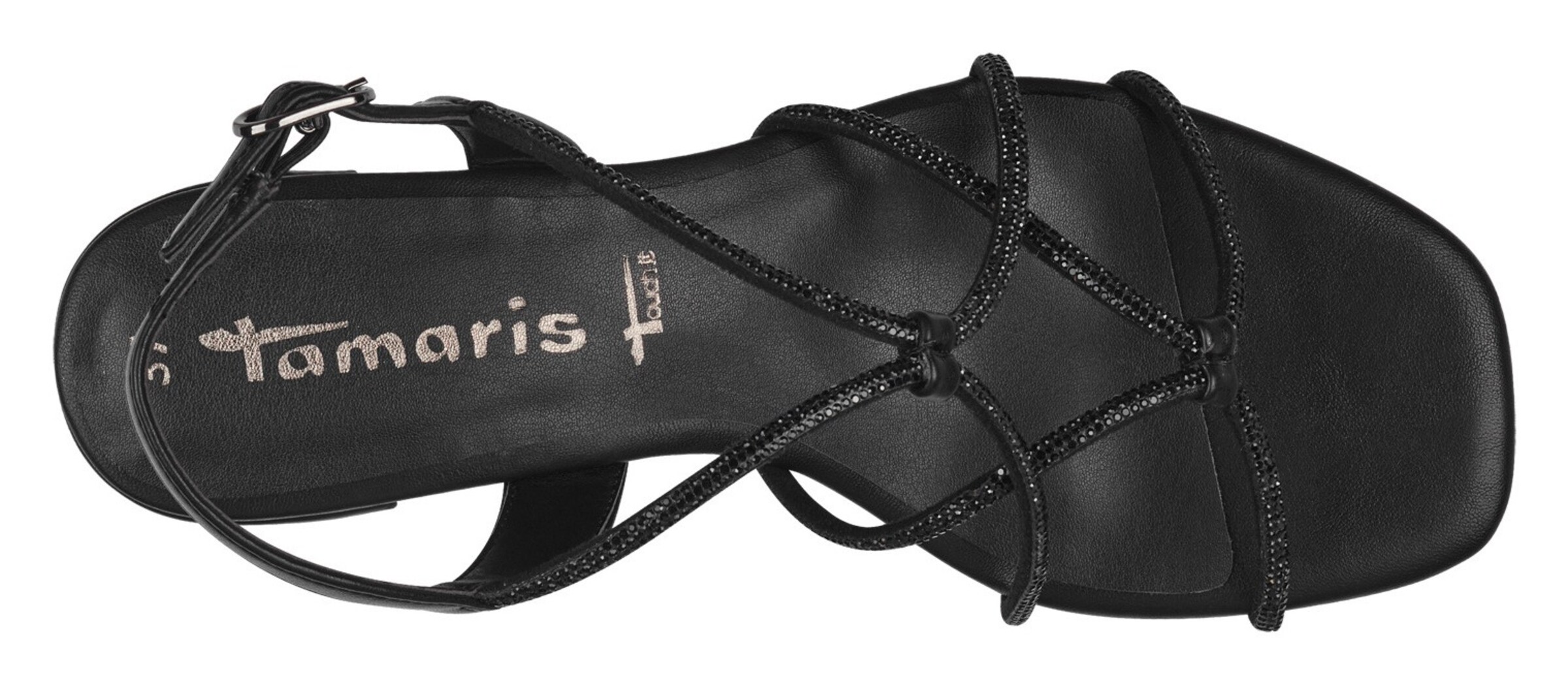 Tamaris Sandale in Schwarz