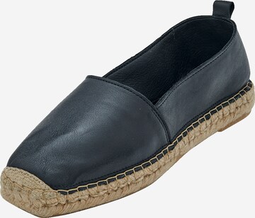 EDITED Espadrilles 'Dylane' in Zwart: voorkant