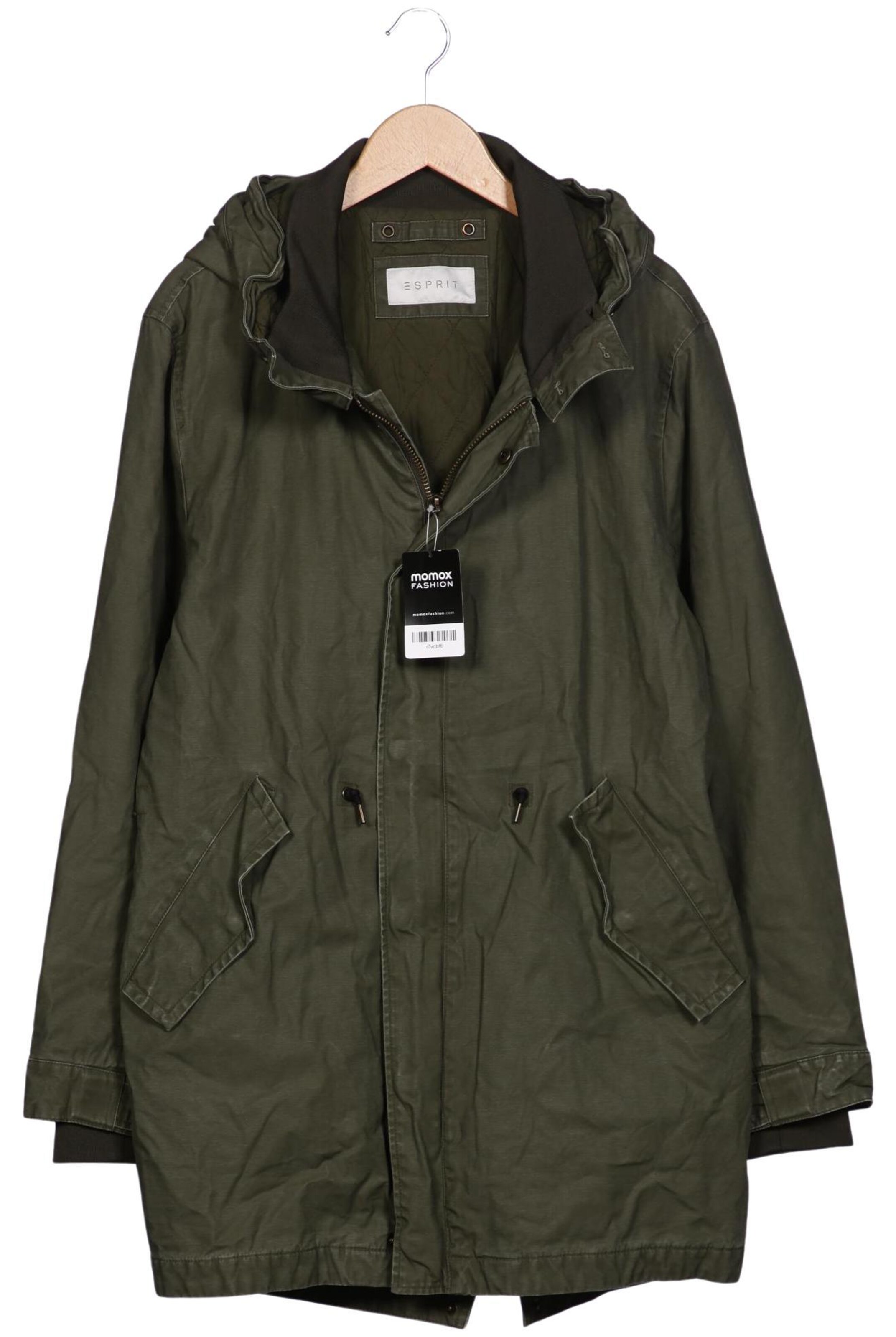 ESPRIT Jacket & Coat in M in Green: front