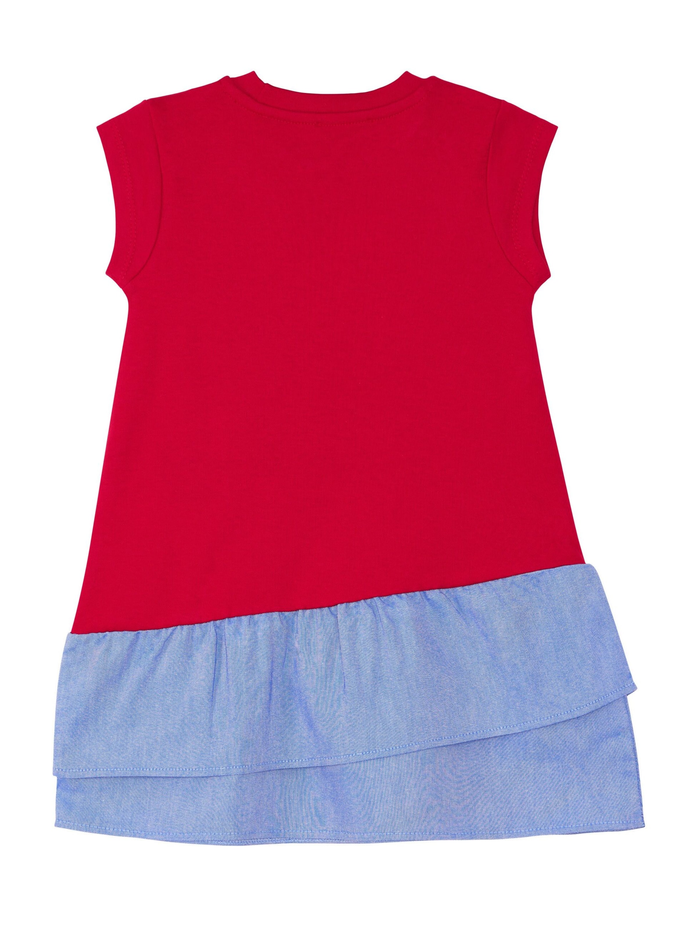 Robe 'Cat & Heart' Denokids en rouge