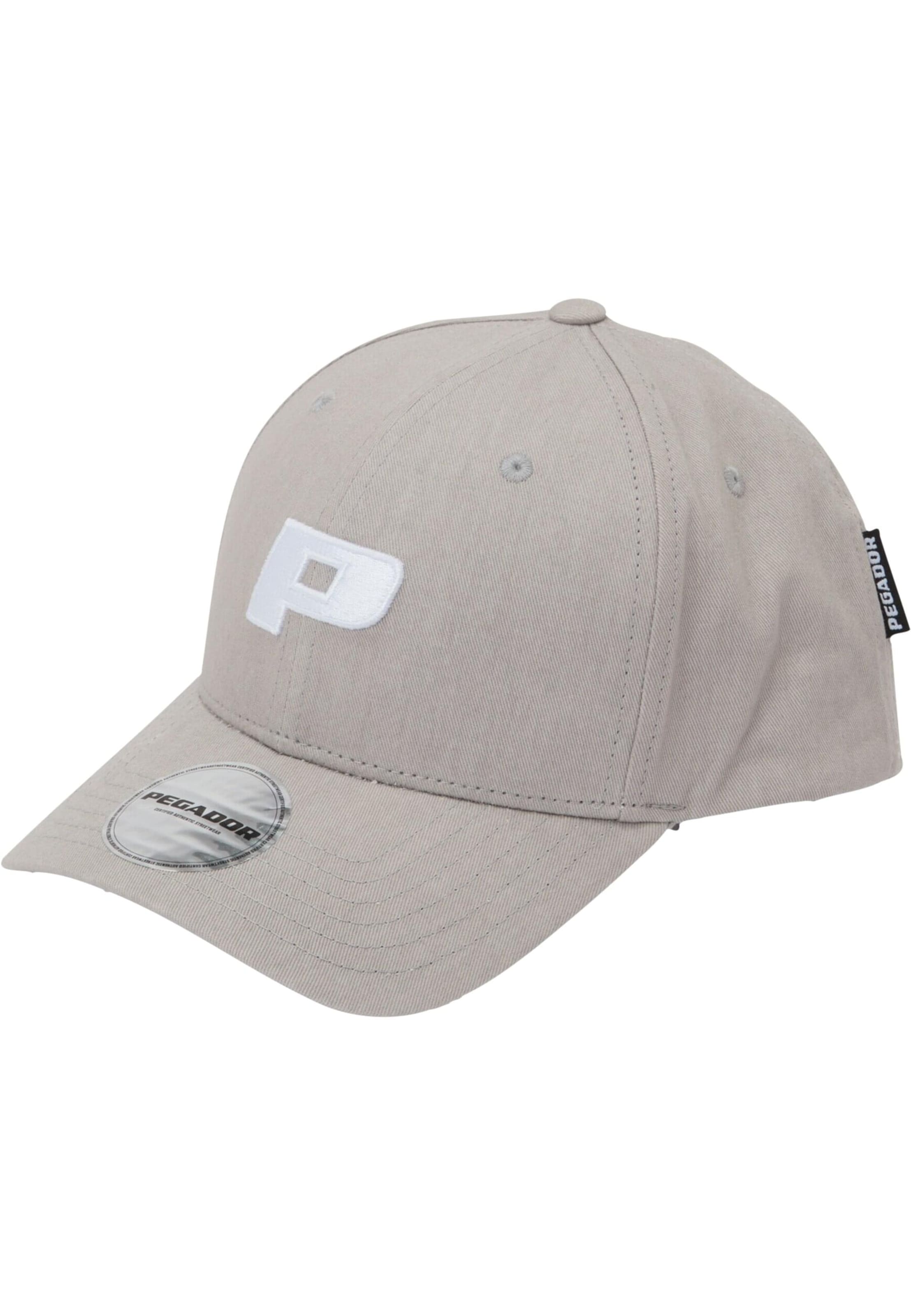 Pegador Gorra en gris / blanco, Vista del producto
