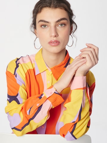 Monki Bluse i orange