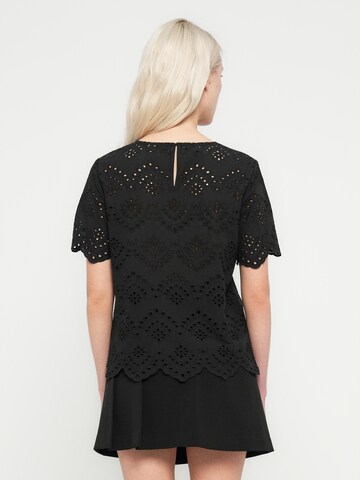 PIECES Bluse 'PCVILDE' in Schwarz