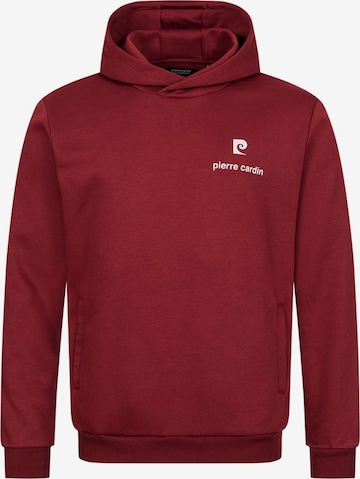PIERRE CARDIN Hoodie in Rot: Vorderseite