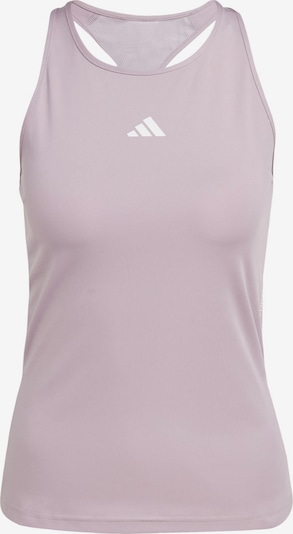 Top sportivo ADIDAS PERFORMANCE di colore sambuco / bianco, Visualizzazione prodotti