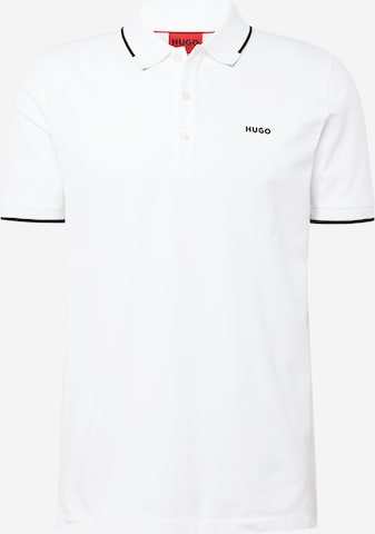 HUGO Poloshirt 'Dinoso' in Weiß: predná strana