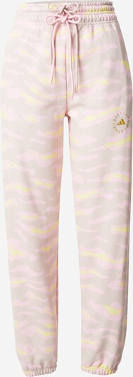 ADIDAS BY STELLA MCCARTNEY Pantalon de sport 'Printed' en jaune / gris clair / olive / rose, Vue avec produit