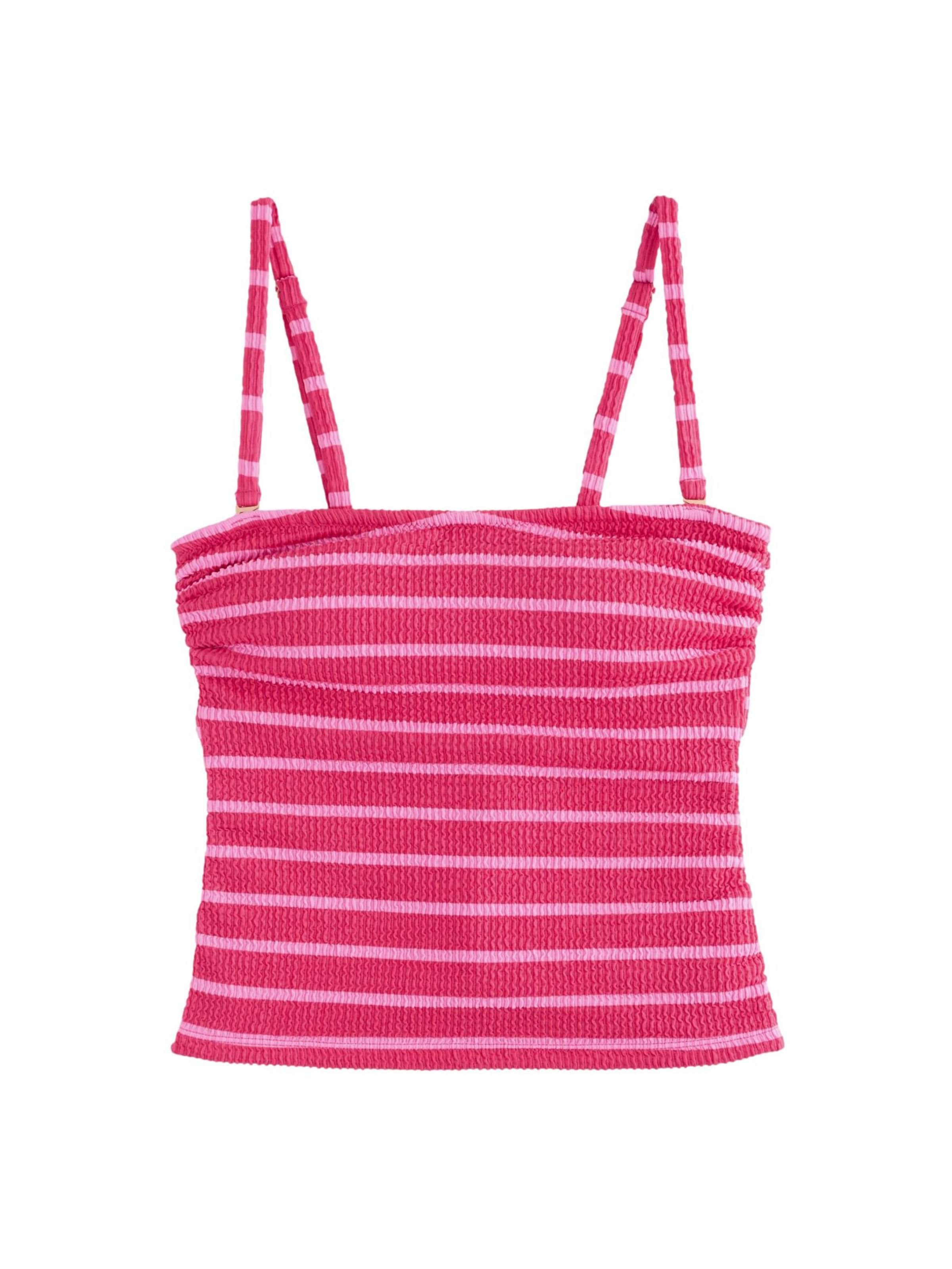 Next Bandeau Tankinitoppi värissä vaaleanpunainen: etupuoli