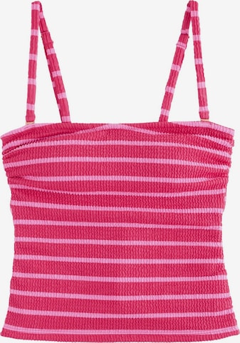 Next Bandeau Tankinitoppi värissä vaaleanpunainen: etupuoli