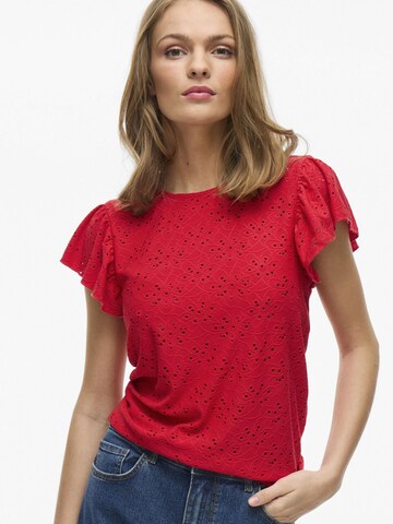 VILA Blouse in Red