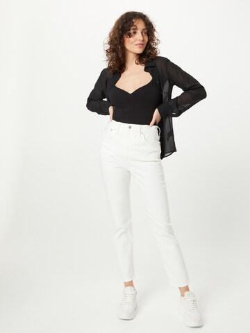 Madewell Štandardný strih Džínsy - Biela