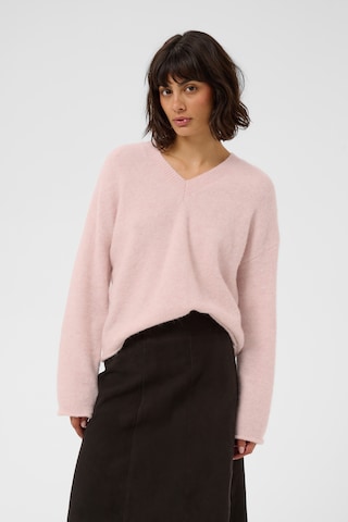 Pull-over 'Chanilla' Part Two en rose : devant