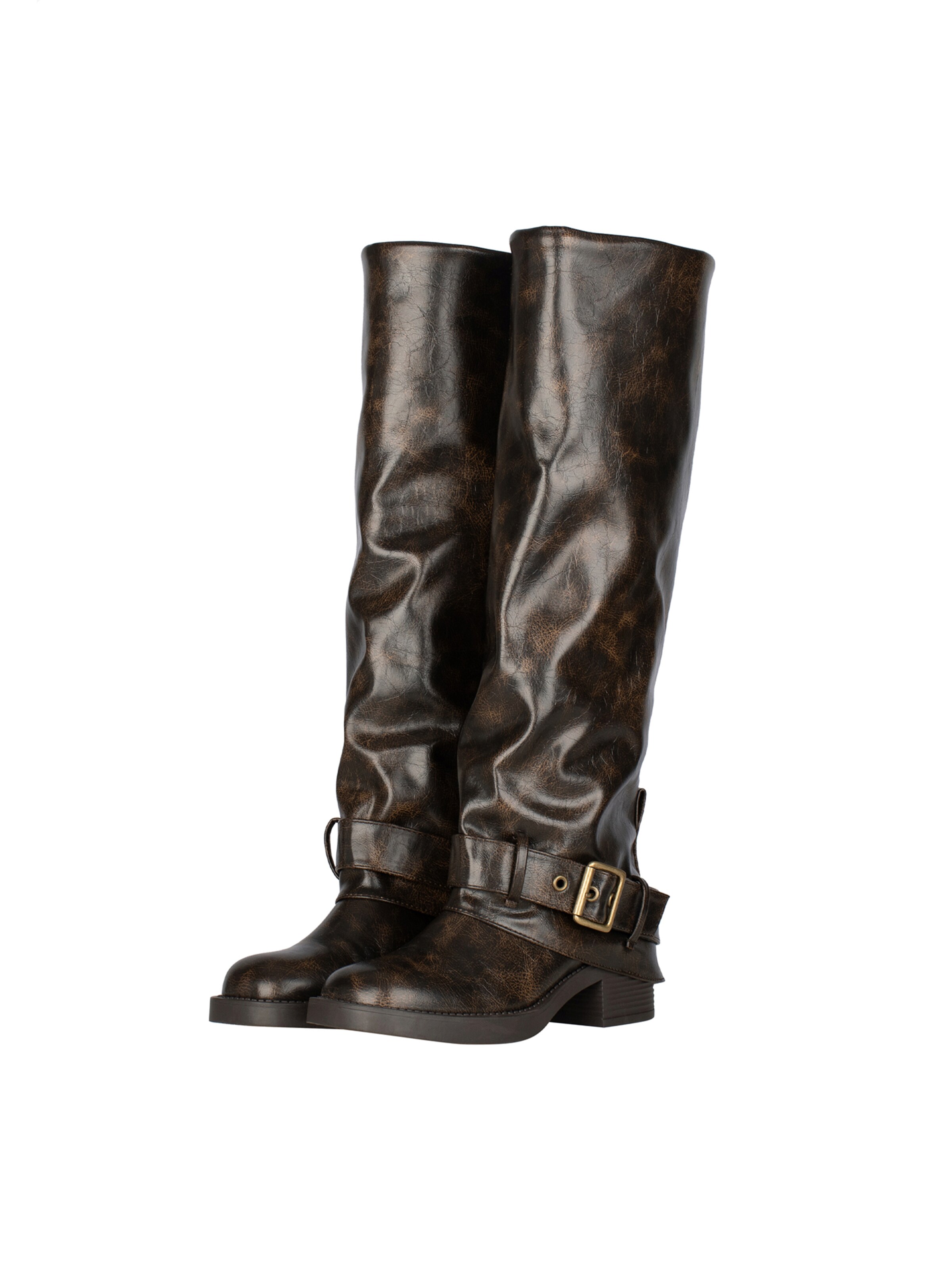 Bottes POSH by Poelman en bronze