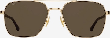 HUGO BOSS Sunglasses in Gold: front